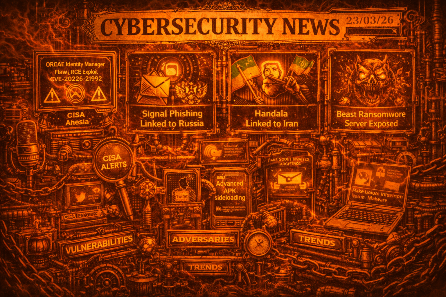 Cybersecurity Newsfeed - 23/03/26