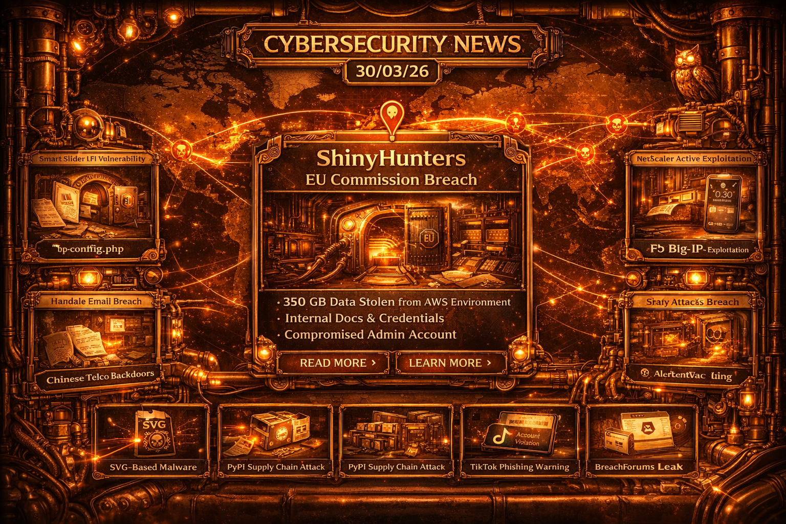 Cybersecurity Newsfeed - 30/03/26