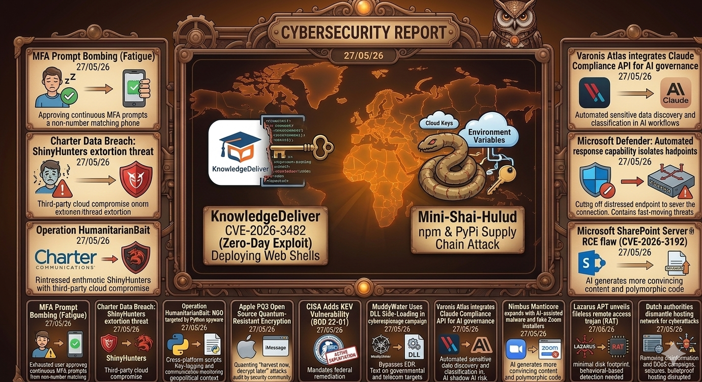 Cybersecurity Newsfeed - 27/05/26