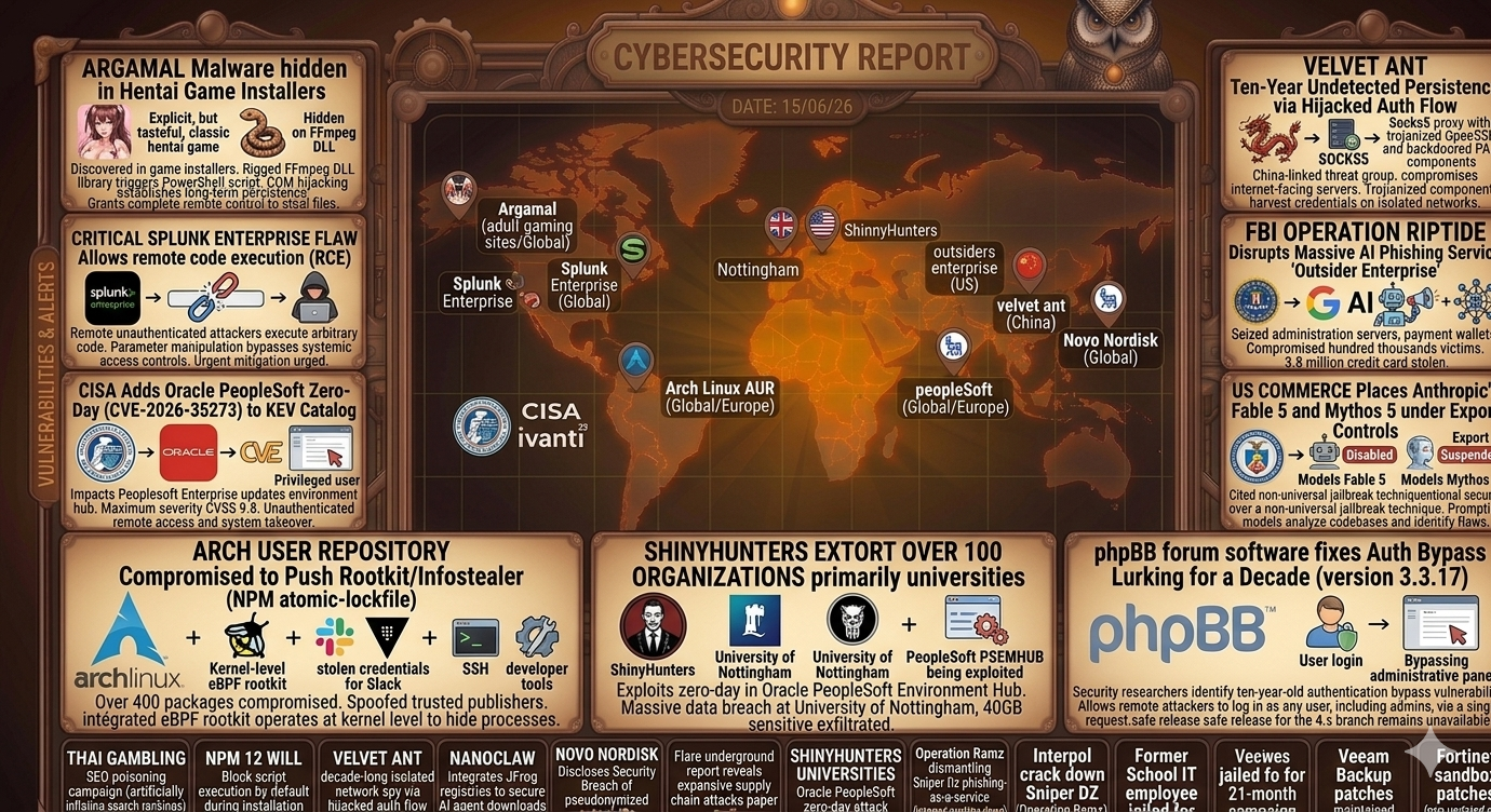 Cybersecurity Newsfeed - 15/06/26