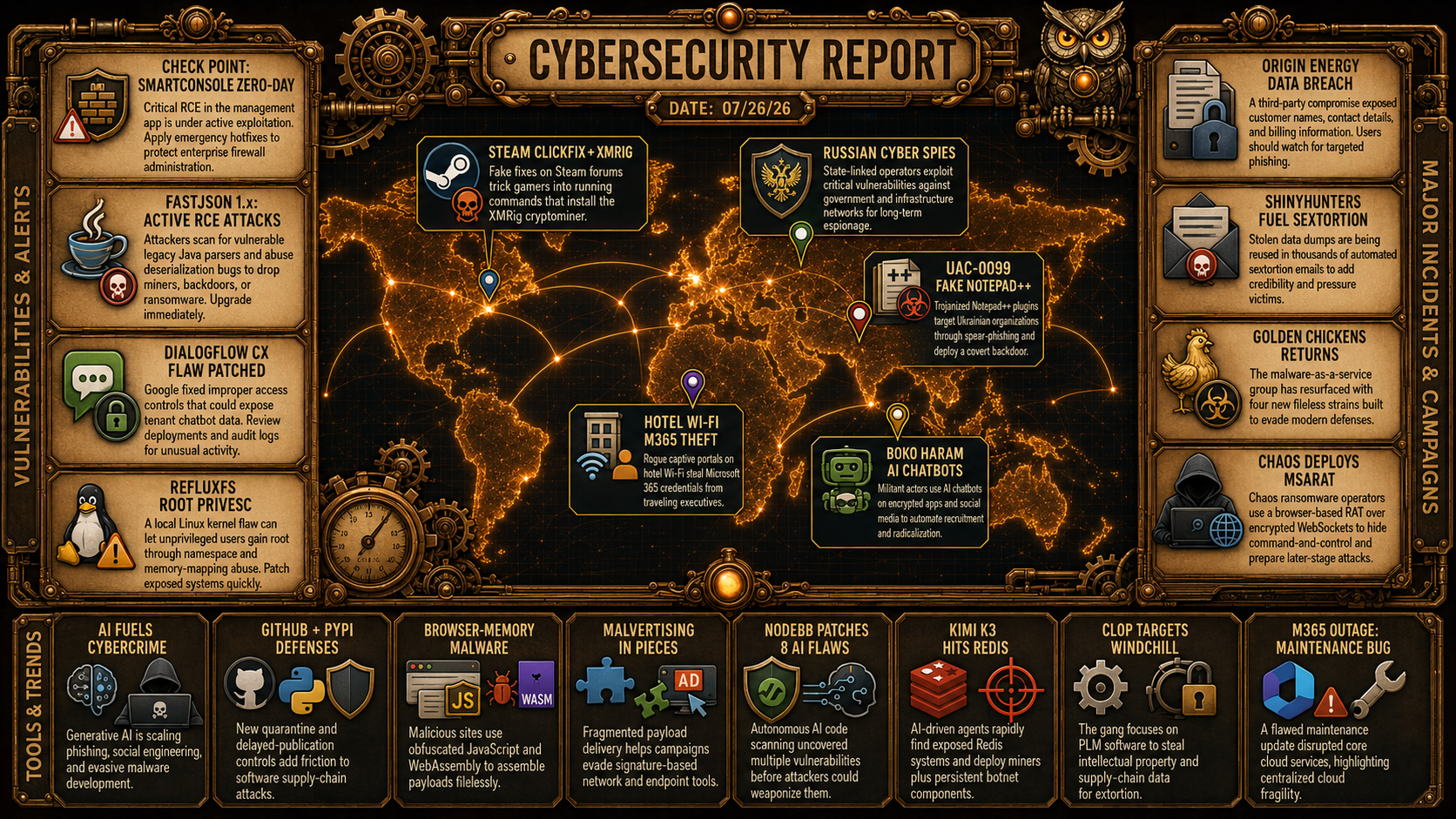 Cybersecurity Newsfeed - 27/07/26