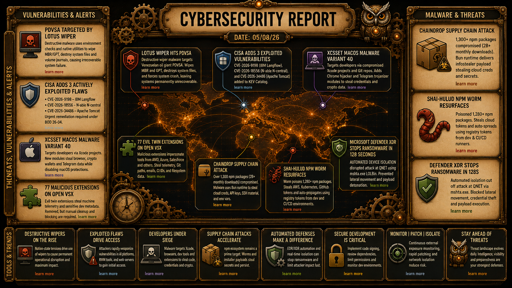 Cybersecurity Newsfeed - 05/08/26