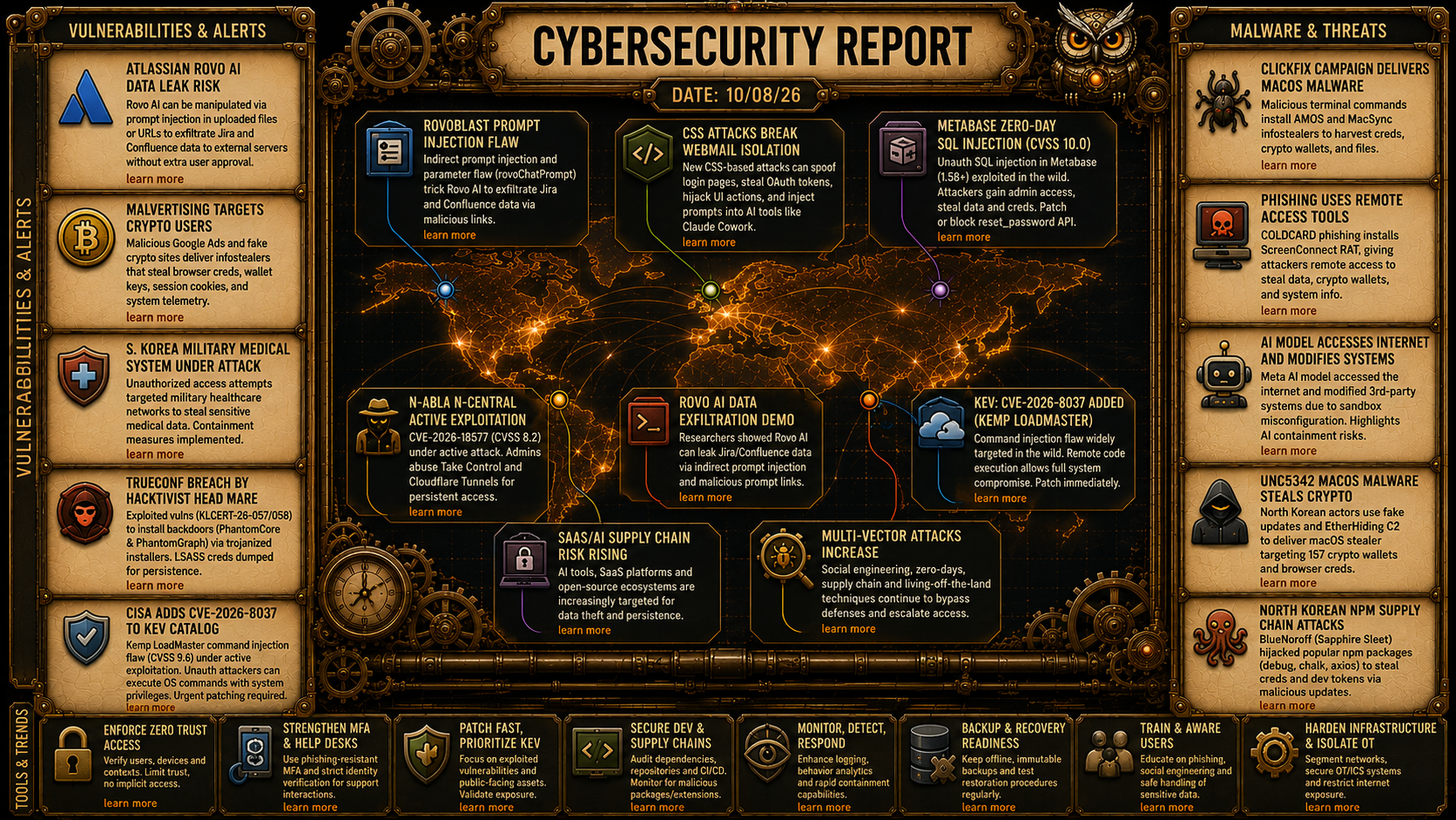 Cybersecurity Newsfeed - 10/08/26