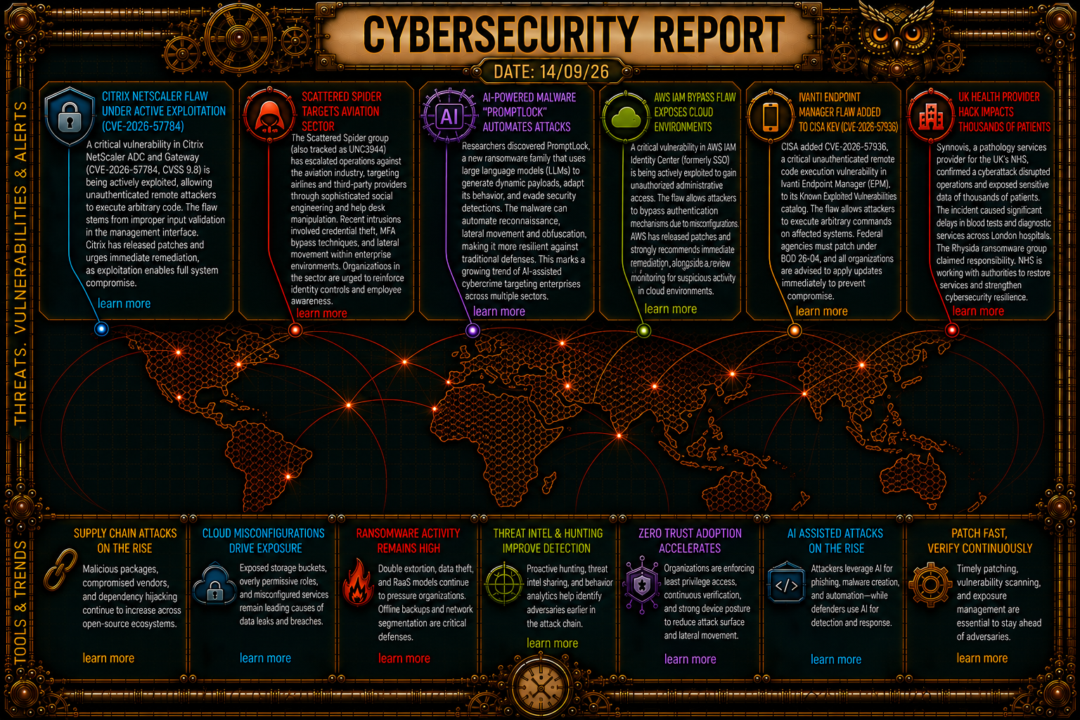 Cybersecurity Newsfeed - 14/09/26