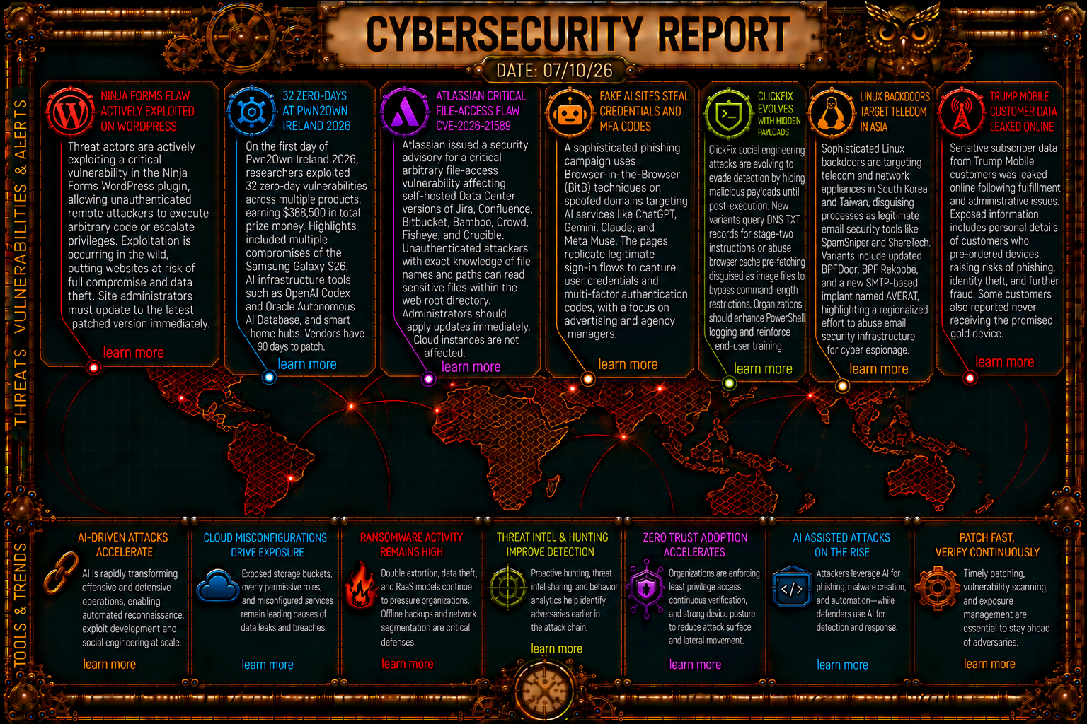 Cybersecurity Newsfeed - 07/10/26