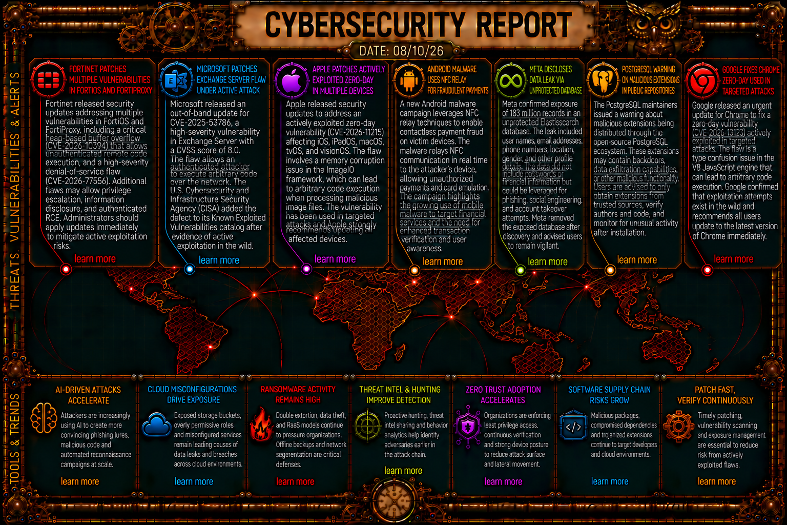 Cybersecurity Newsfeed - 08/10/26